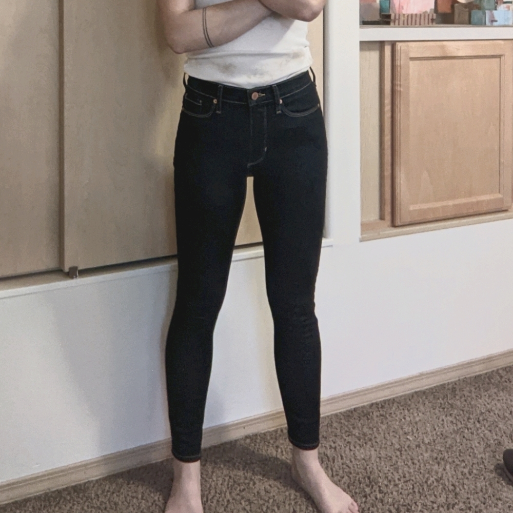 Banana Republic High-Rise Skinny Jeans size 25